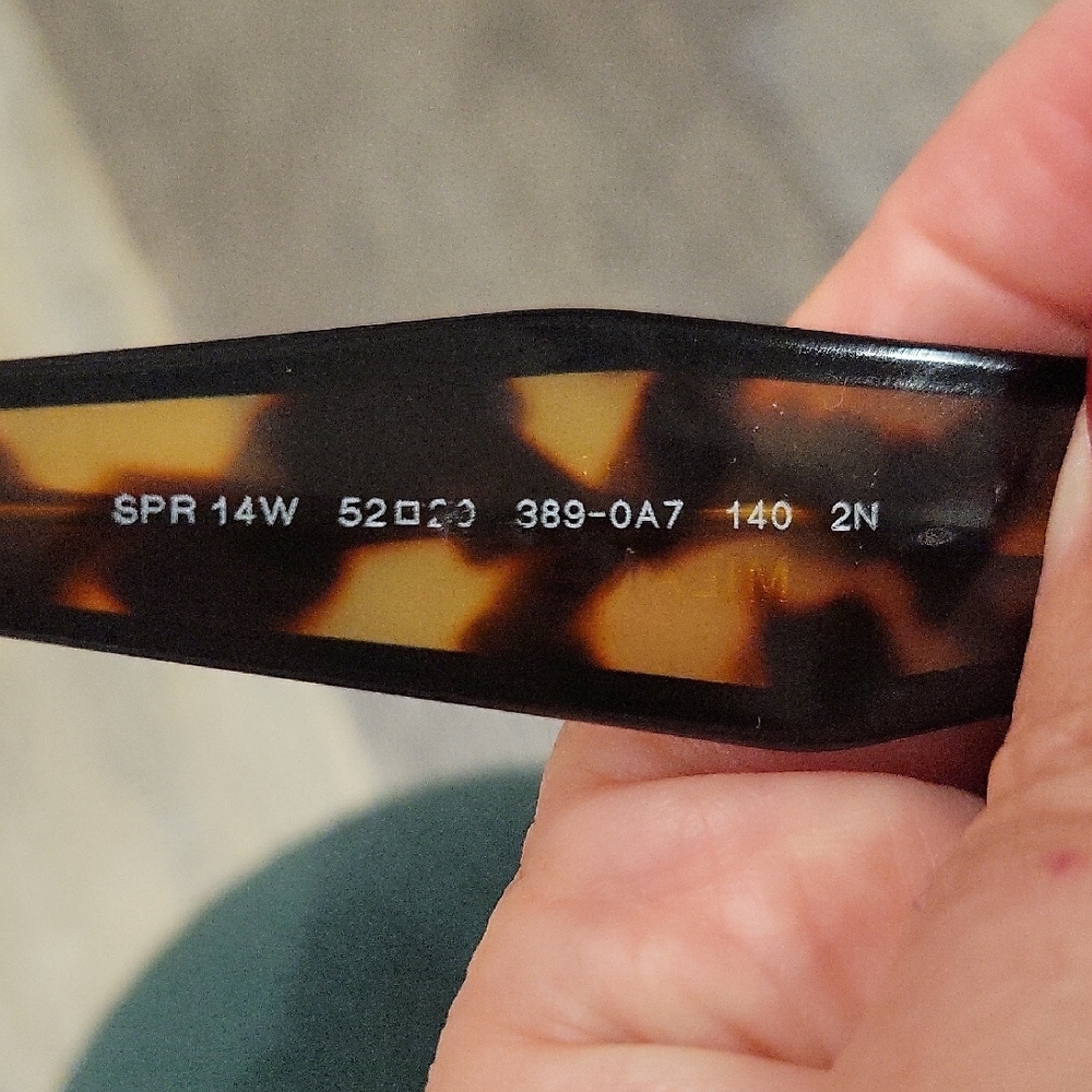 Prada Black and Tortoise Sunglasses - Picture 9 of 14